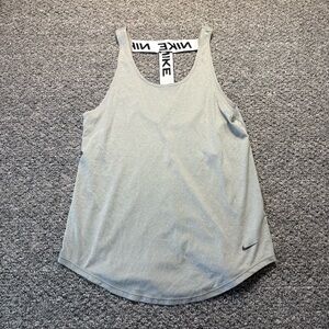 Nike Women's Light Gray Tank Top